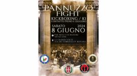 Locandina ufficiale evento sport da combattimento Pannuzzo Fight