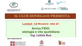 CLUB DONEGANI - Arriva FIDO: etologia e vita quotidiana