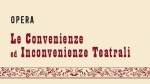 TEATRO COCCIA - Le Convenienze ed Inconvenienze Teatrali