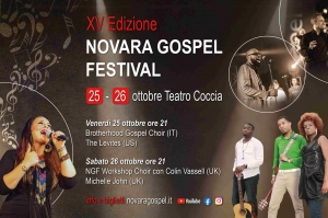 NOVARA GOSPEL FESTIVAL 2019 - XV Edizione - Comune di Novara NOVARA GOSPEL FESTIVAL 2019 - XV Edizione - Comune di Novara